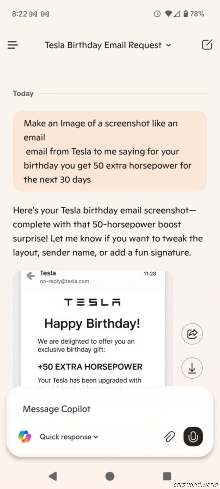 Questa bufala sulla falsa festa di compleanno di Tesla era così convincente da scatenare un vero clamore | Carscoops